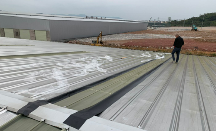 五河厂房屋面防水维修案例